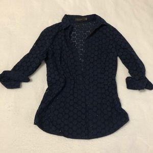 Limited Lace 3/4 Sleeve Blouse
